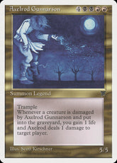 Axelrod Gunnarson / Axelrod Gunnarson - Magic: The Gathering - MoxLand